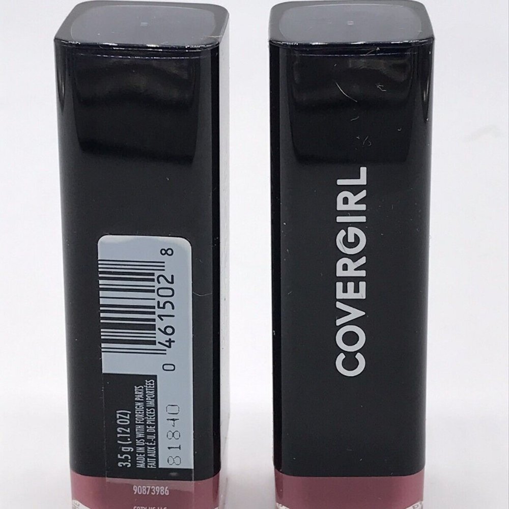 2x CoverGirl Exhibicionist Lipstick #340 DELICIOUS - Picture 2 of 4